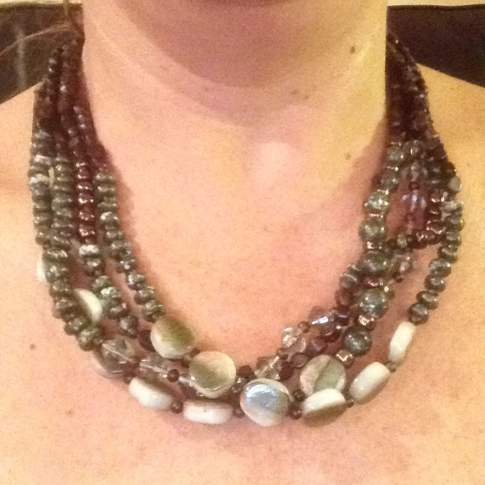 Cookie Lee 4 Strand Necklace